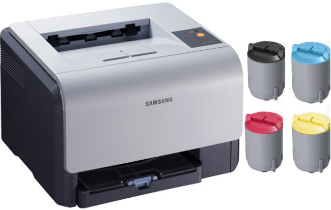 Samsung-CLP-300-and-carteige