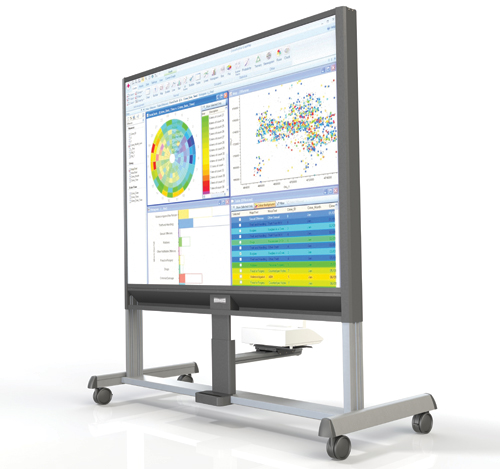 Projecta-Interactive-Dry-Erase-Cart